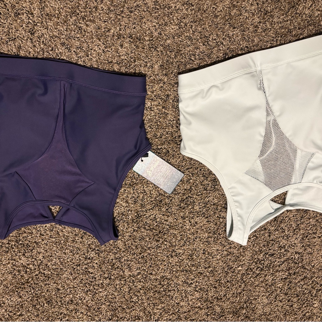 P'tula Navy And Light Gray Sports Bras